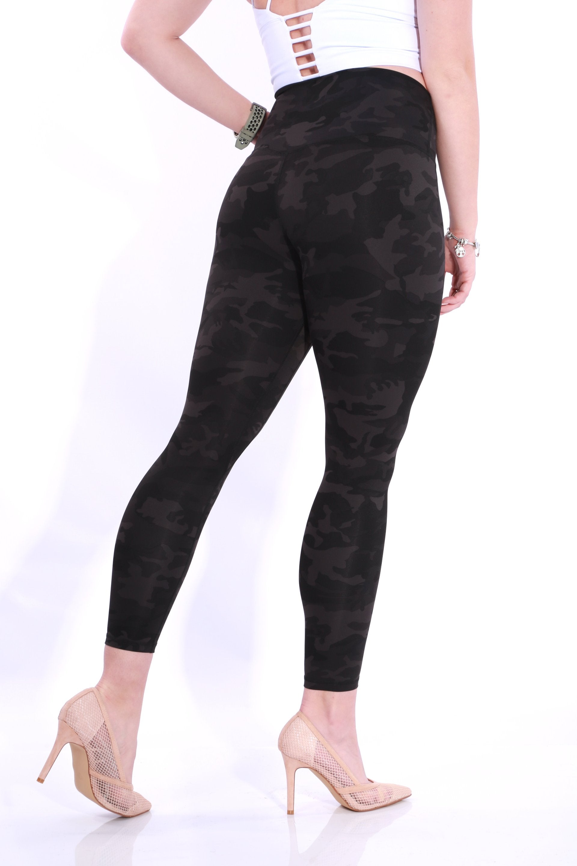 GNT Leggings - Black Camo