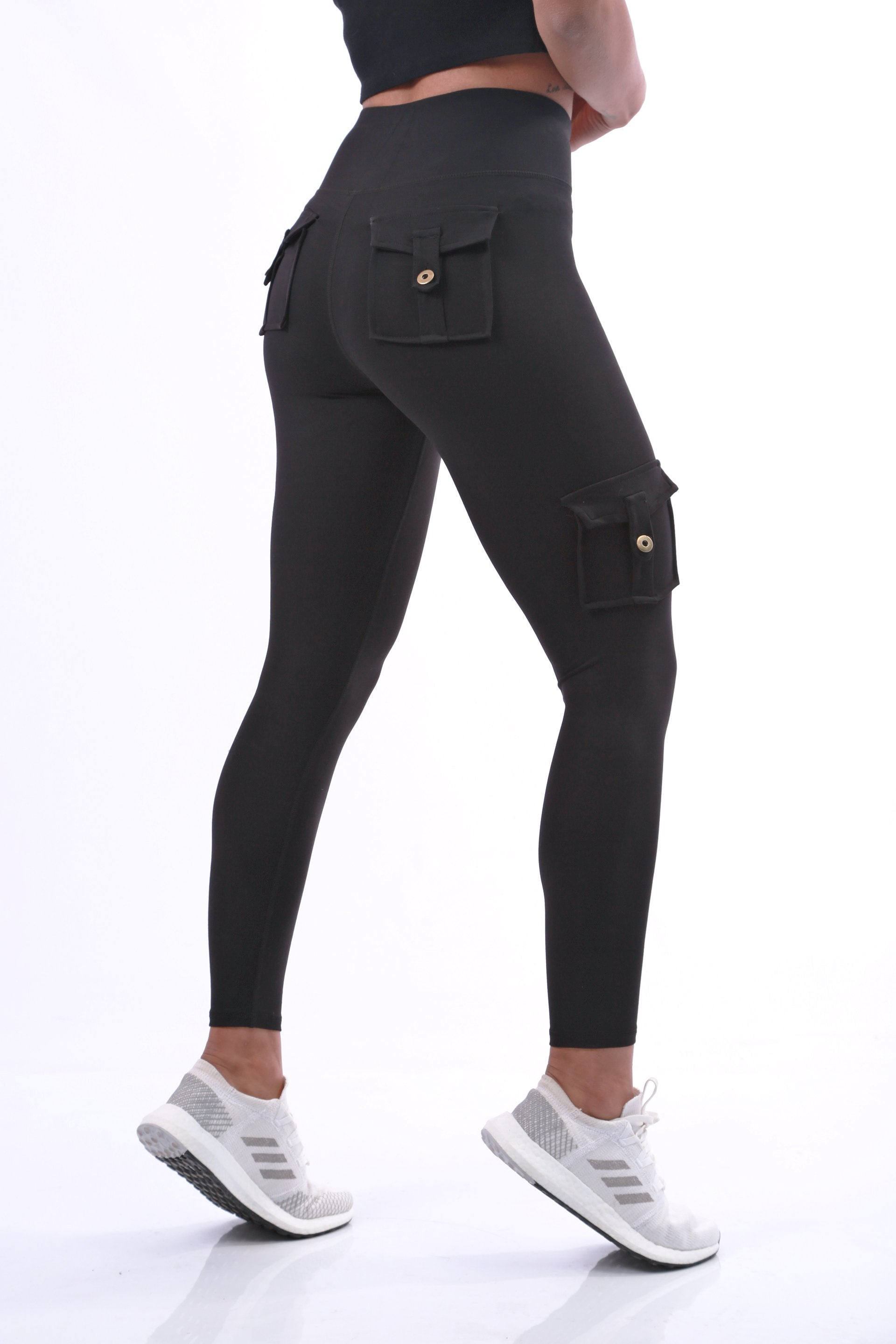 GNT Cargo Leggings - Black