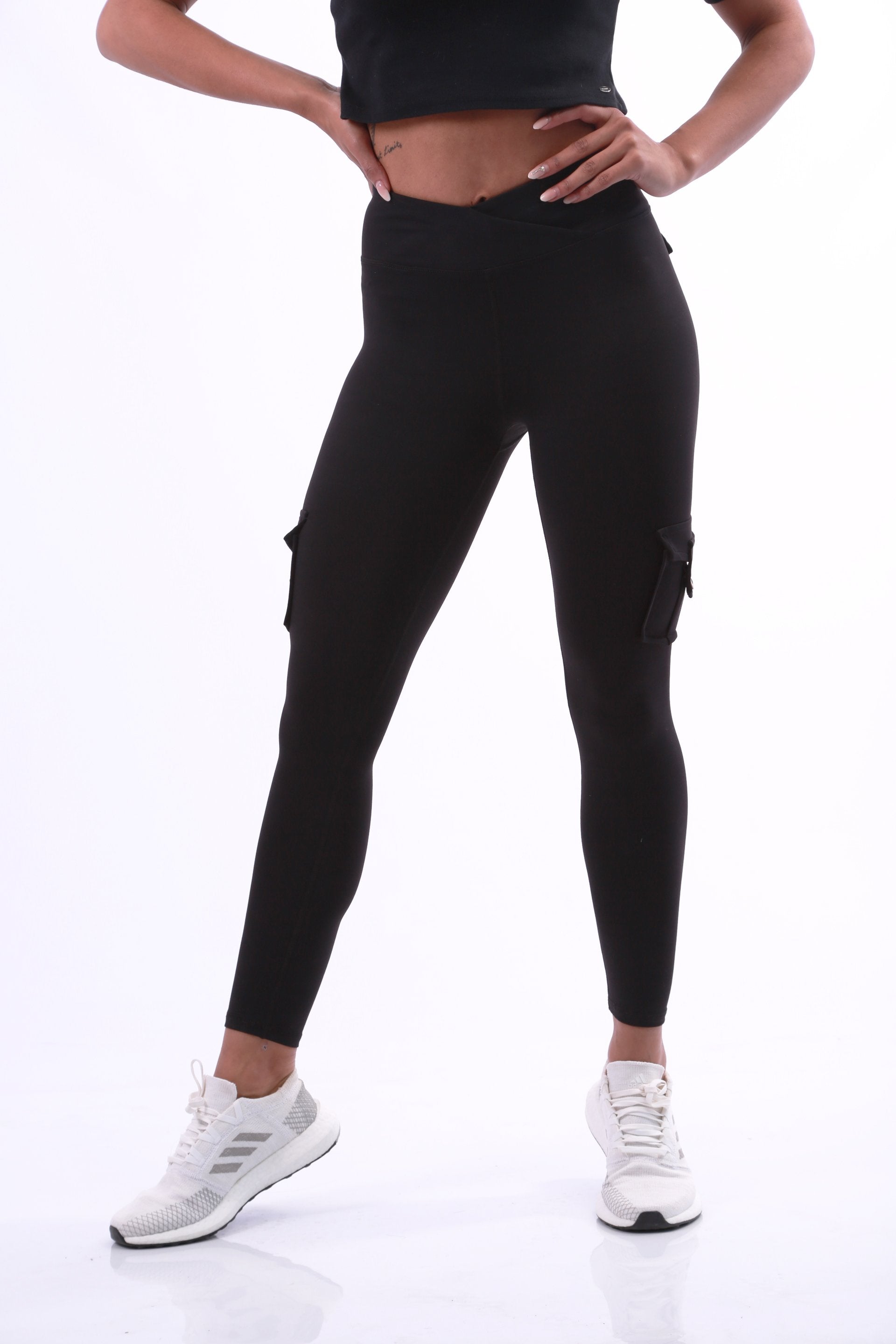 GNT Cargo Leggings - Black