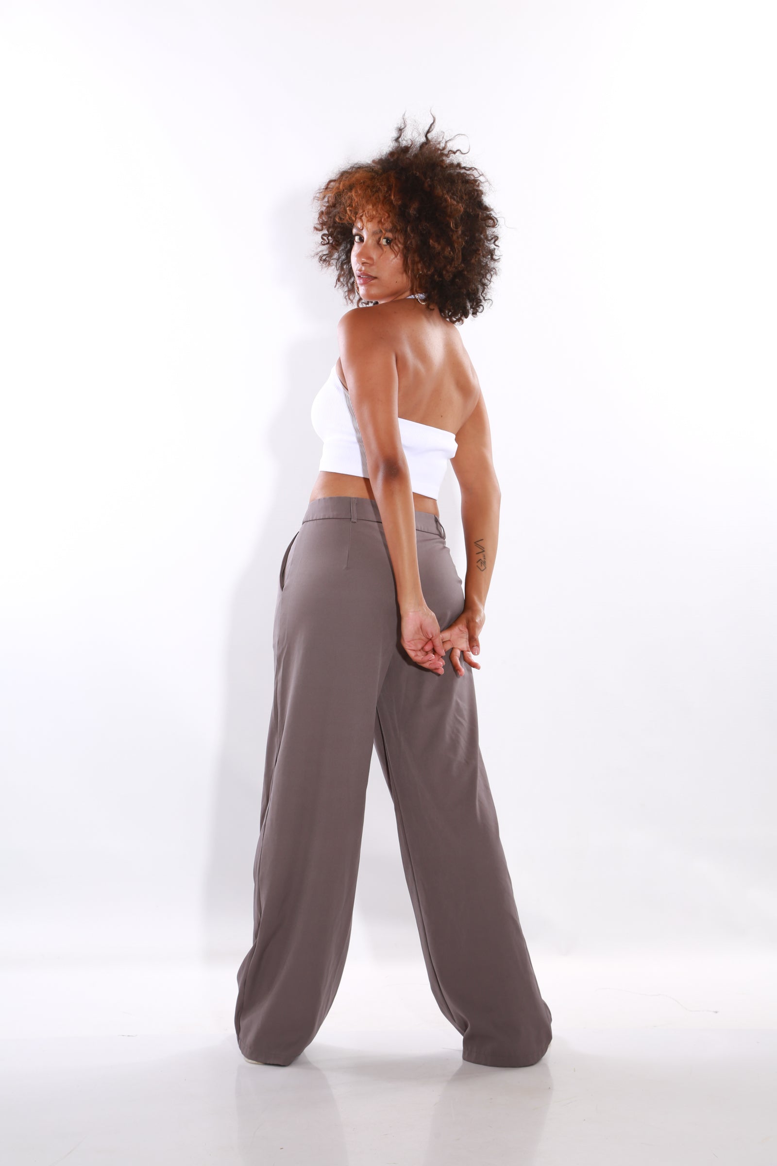 GNT Wide leg pants - grey