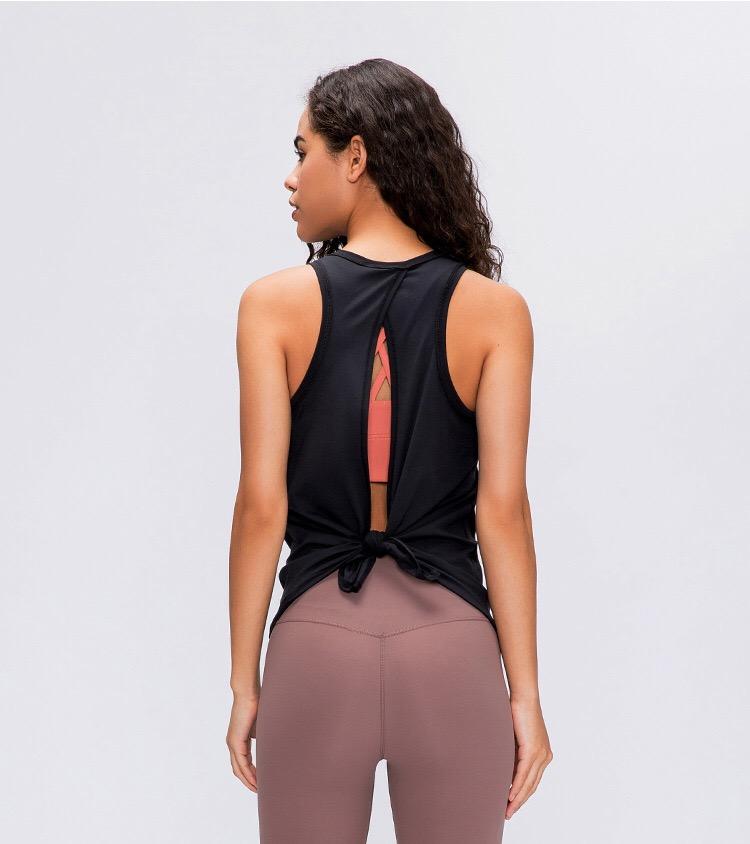 Flow Loose-fit Vest- Black