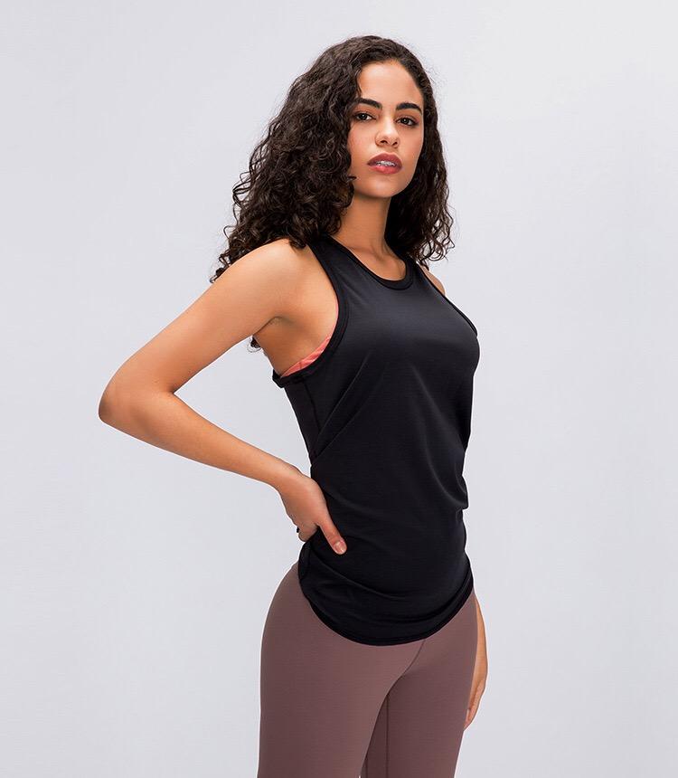 Flow Loose-fit Vest- Black