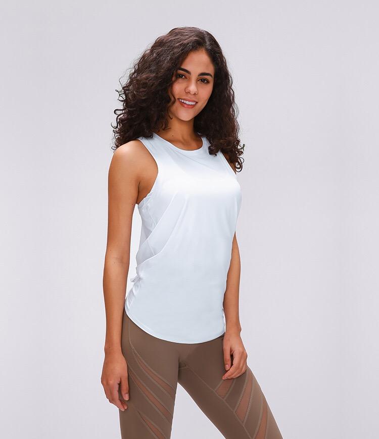Image of Flow Loose-fit Vest- White