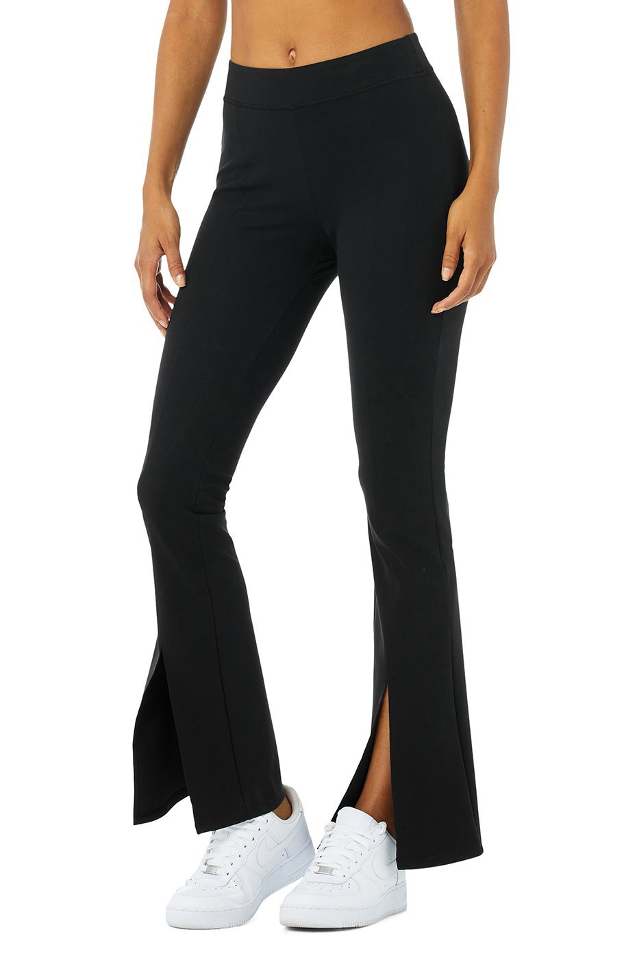 TNG Leggings - Split Black Flare