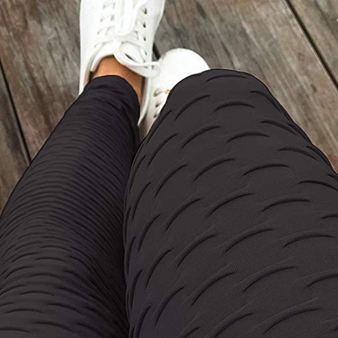 Image of Wonderfit Cheeky AKA ‘Tik Tok Pants’ - Anti cellulite leggings - Black