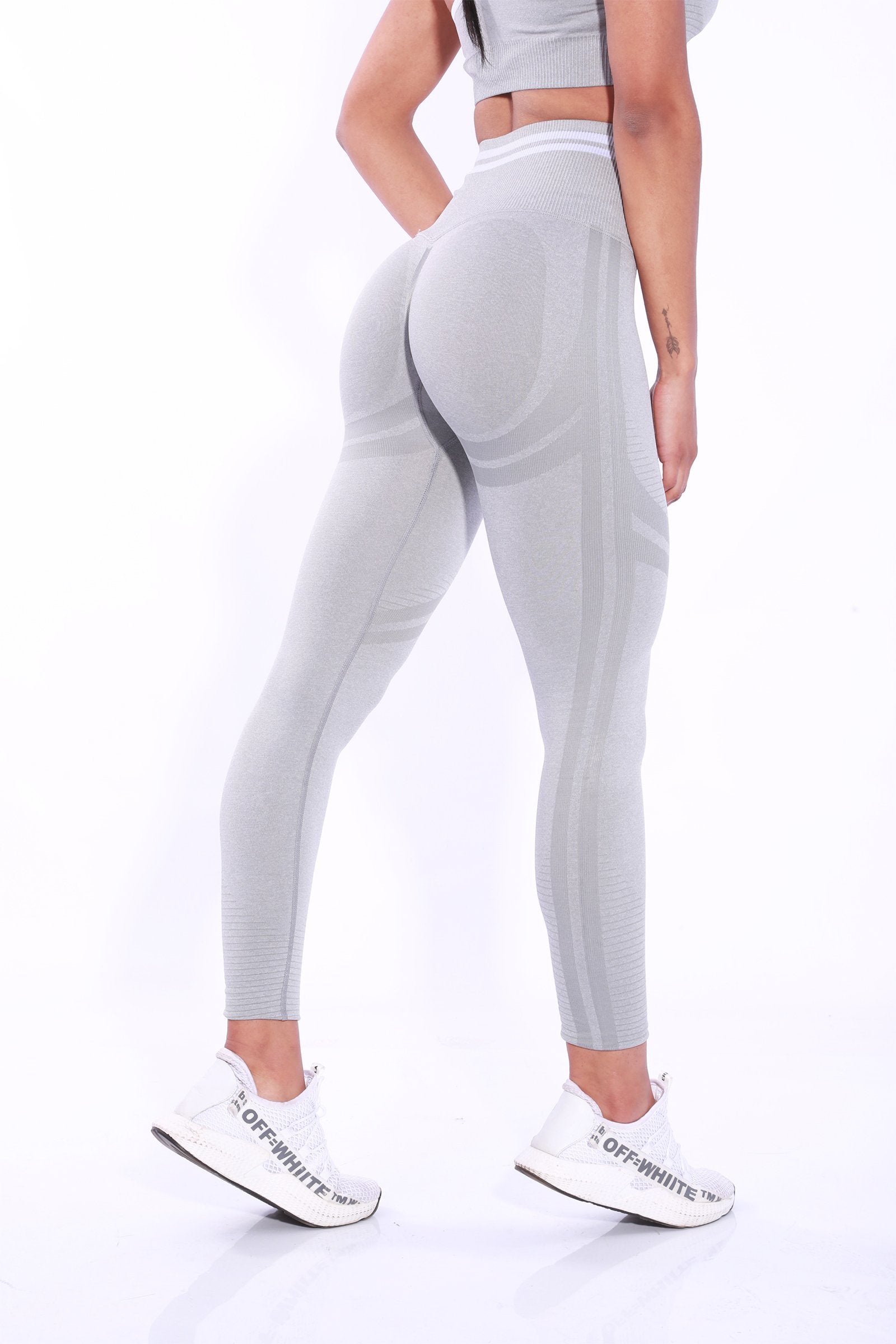 Wonderfit Seamless Scrunch leggings -Grey