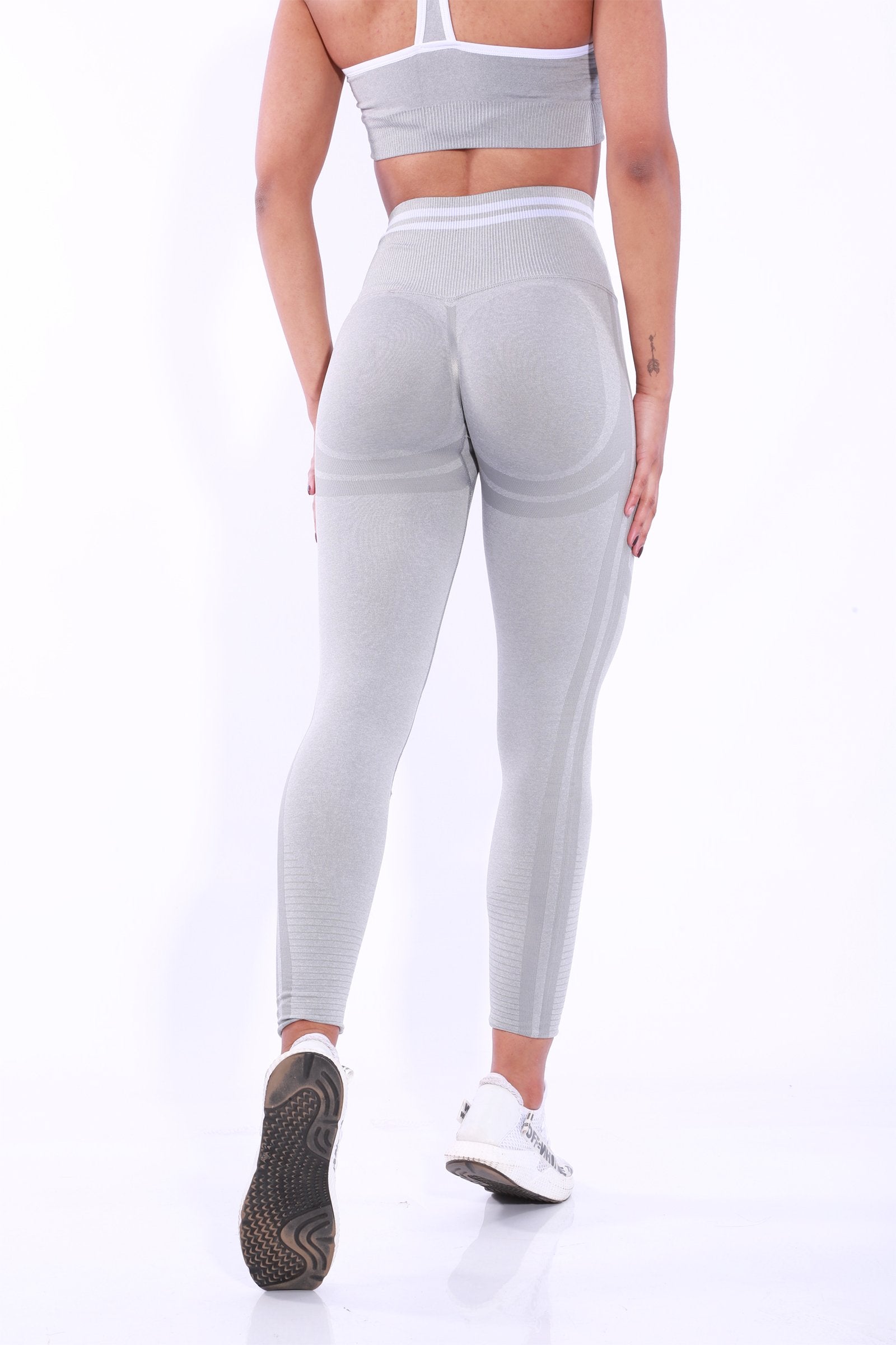 Wonderfit Seamless Scrunch leggings -Grey