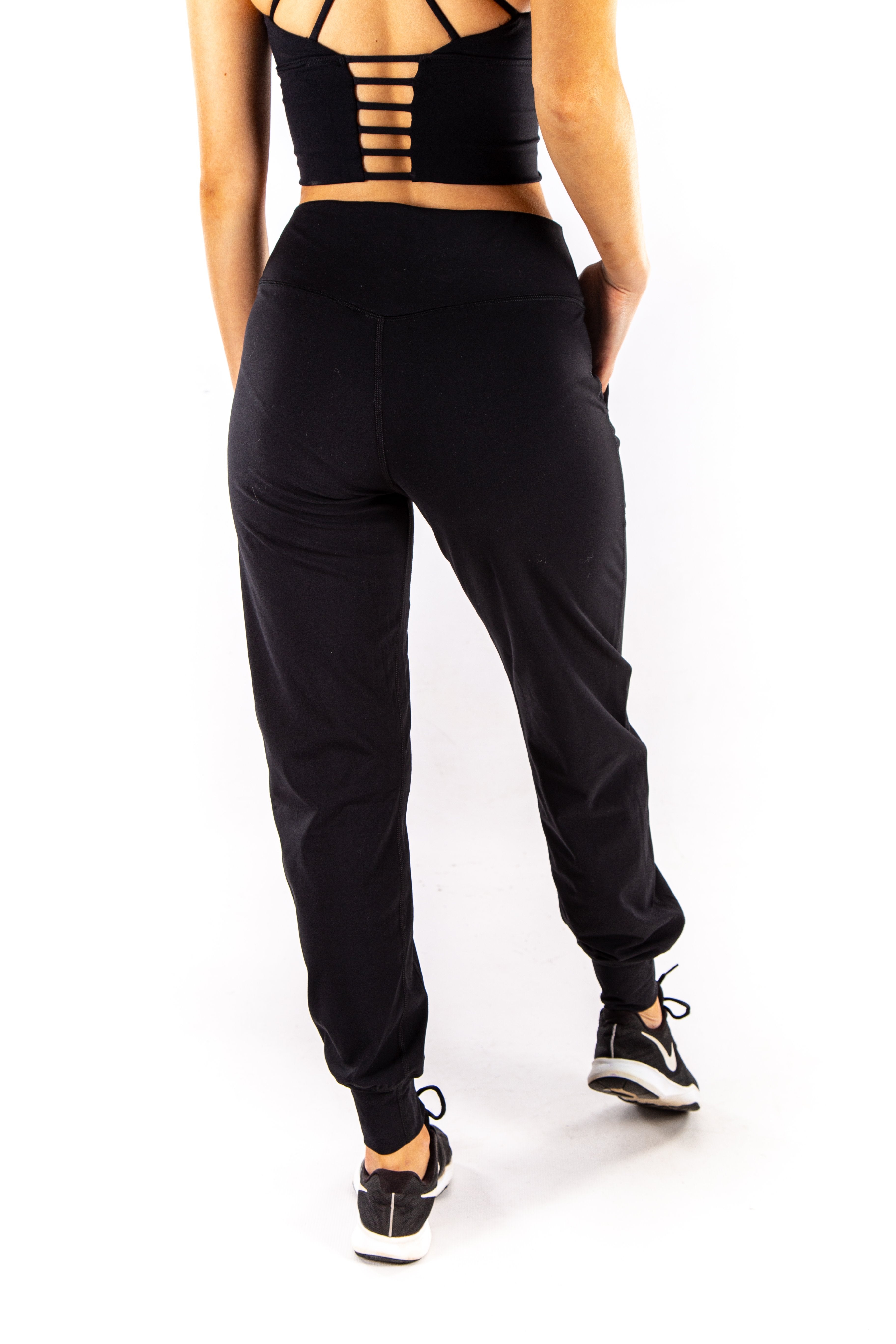 Lulu Buttery Soft Stretch Joggers - Black