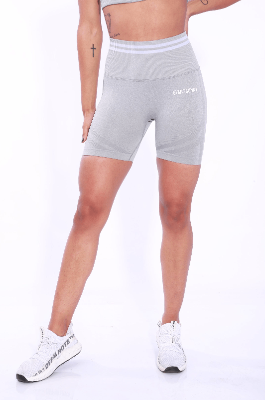 Wonderfit Seamless Scrunch Shorts -Grey