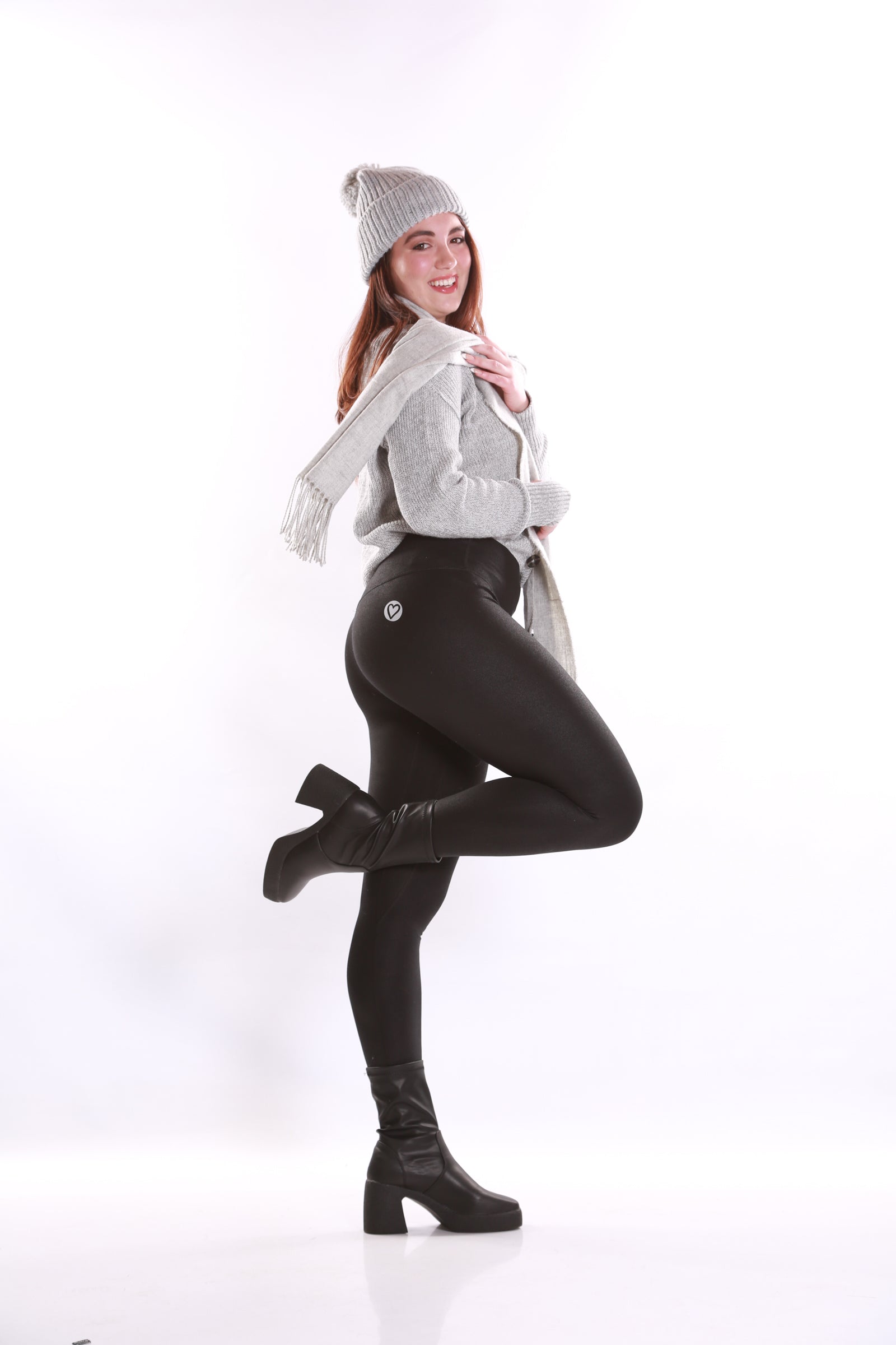 Image of Gymbunny Summer Faux-mo leggings- black