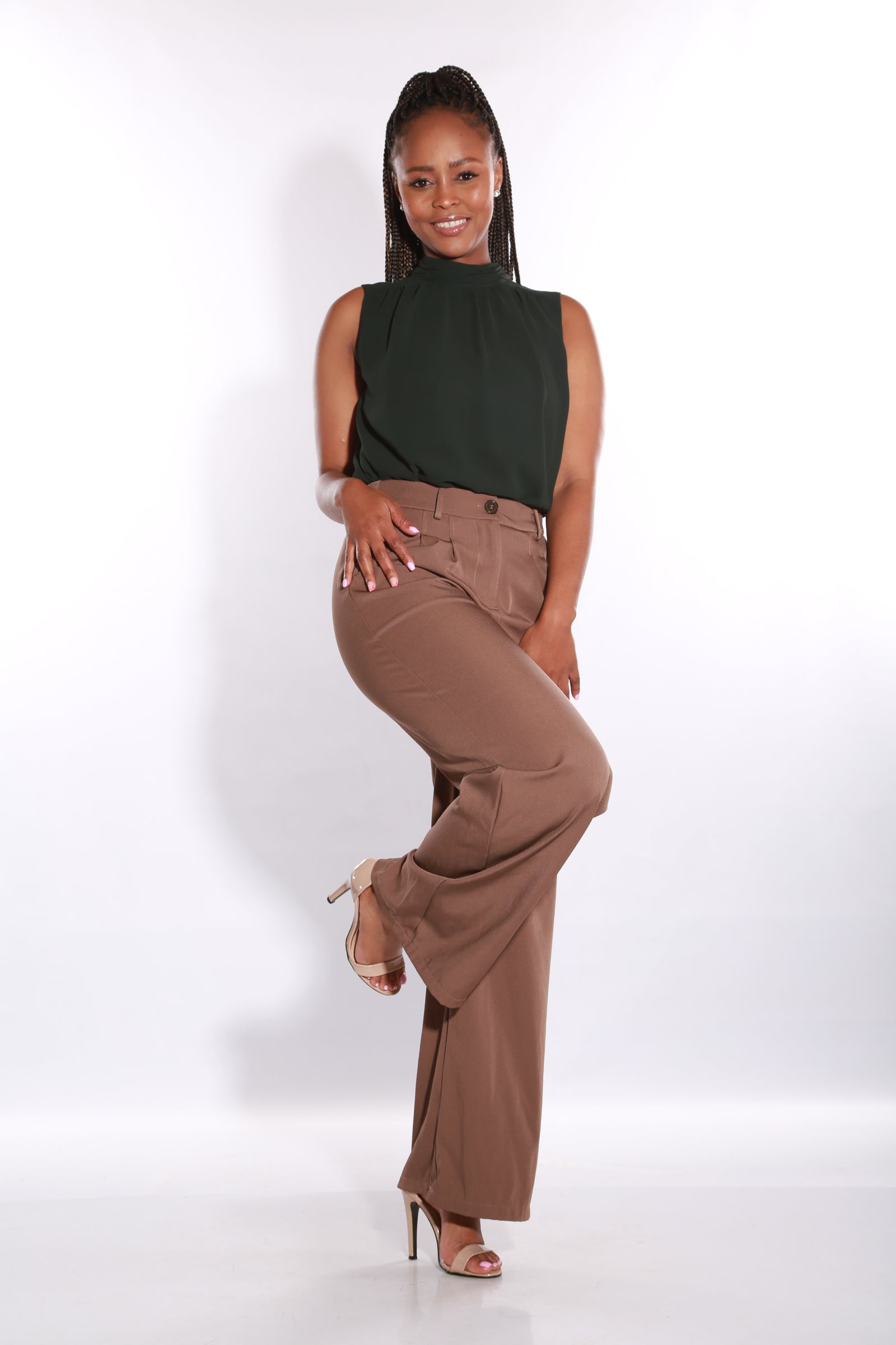 GNT Wide leg pants - brown