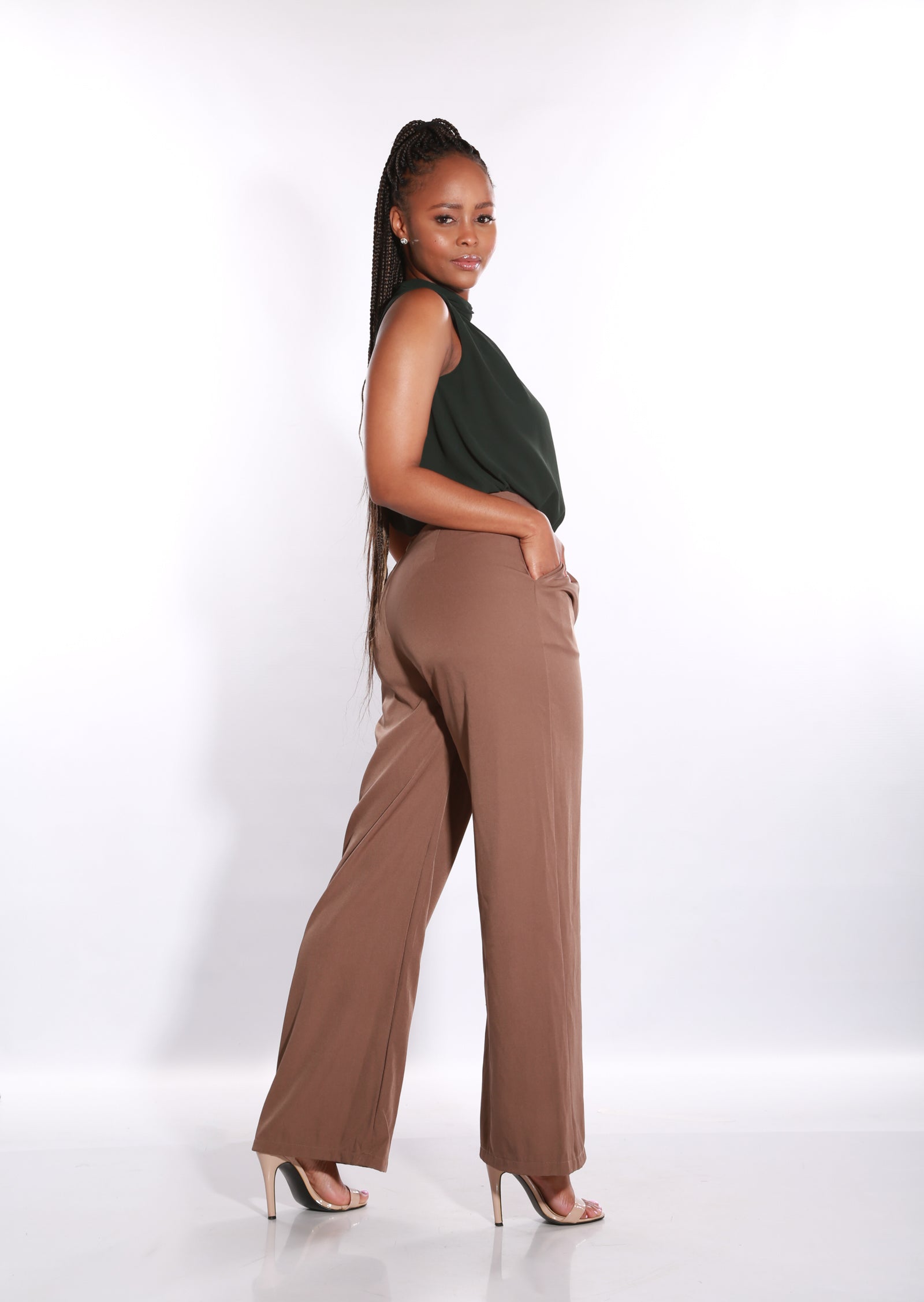 GNT Wide leg pants - brown