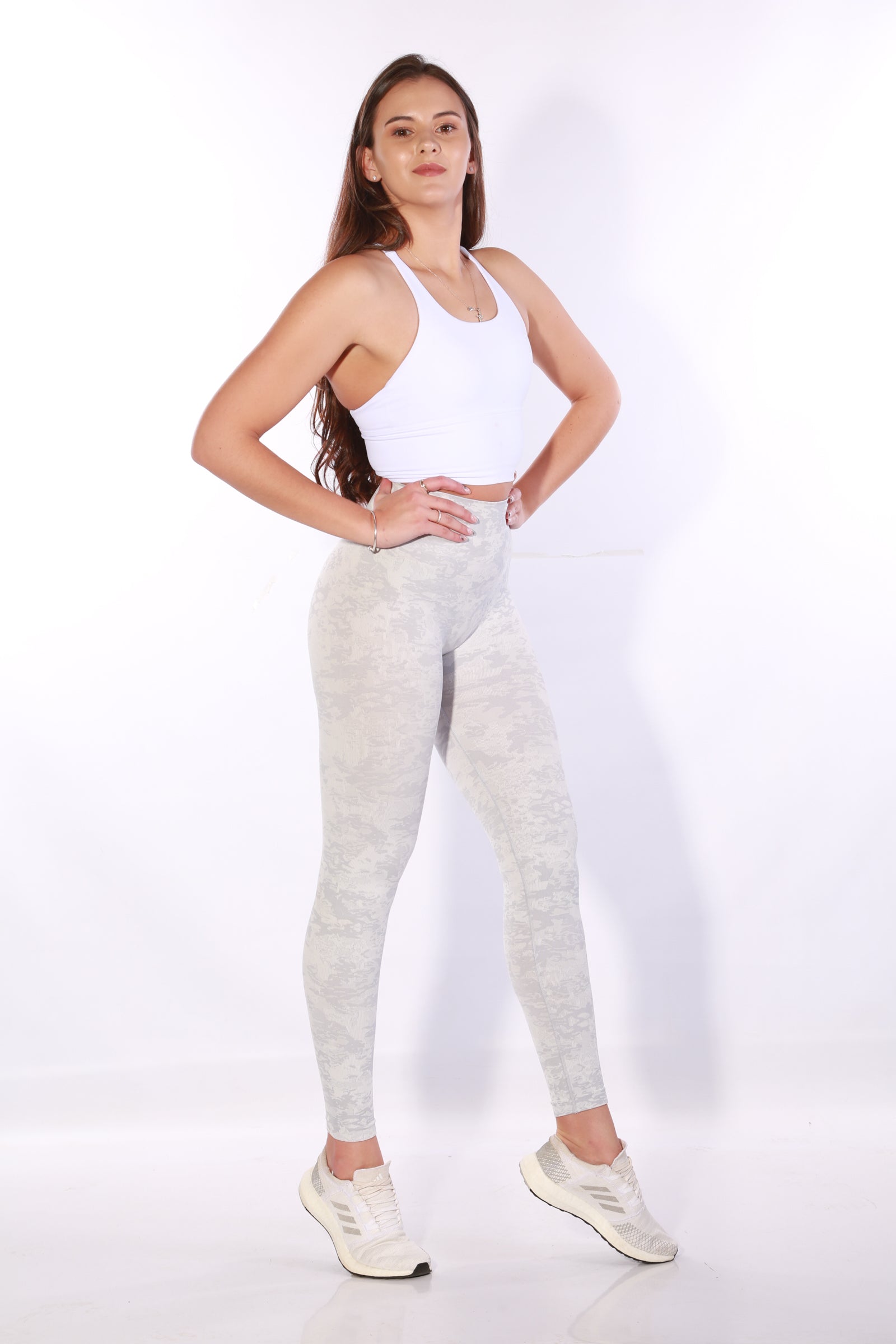 Image of TNG Urban Camo - lush Seamless Leggings - light Grey