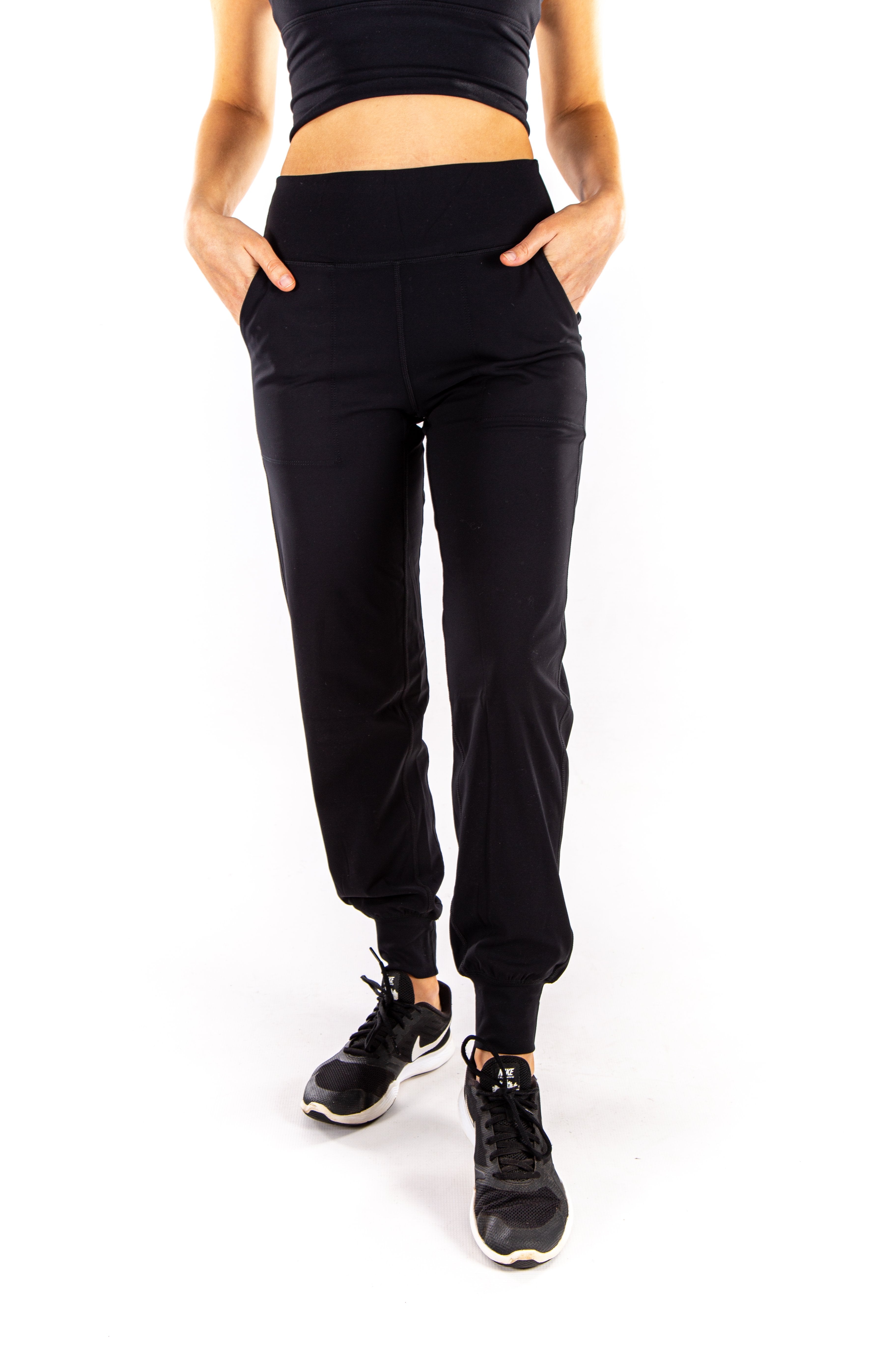 Image of Lulu Buttery Soft Stretch Joggers - Black