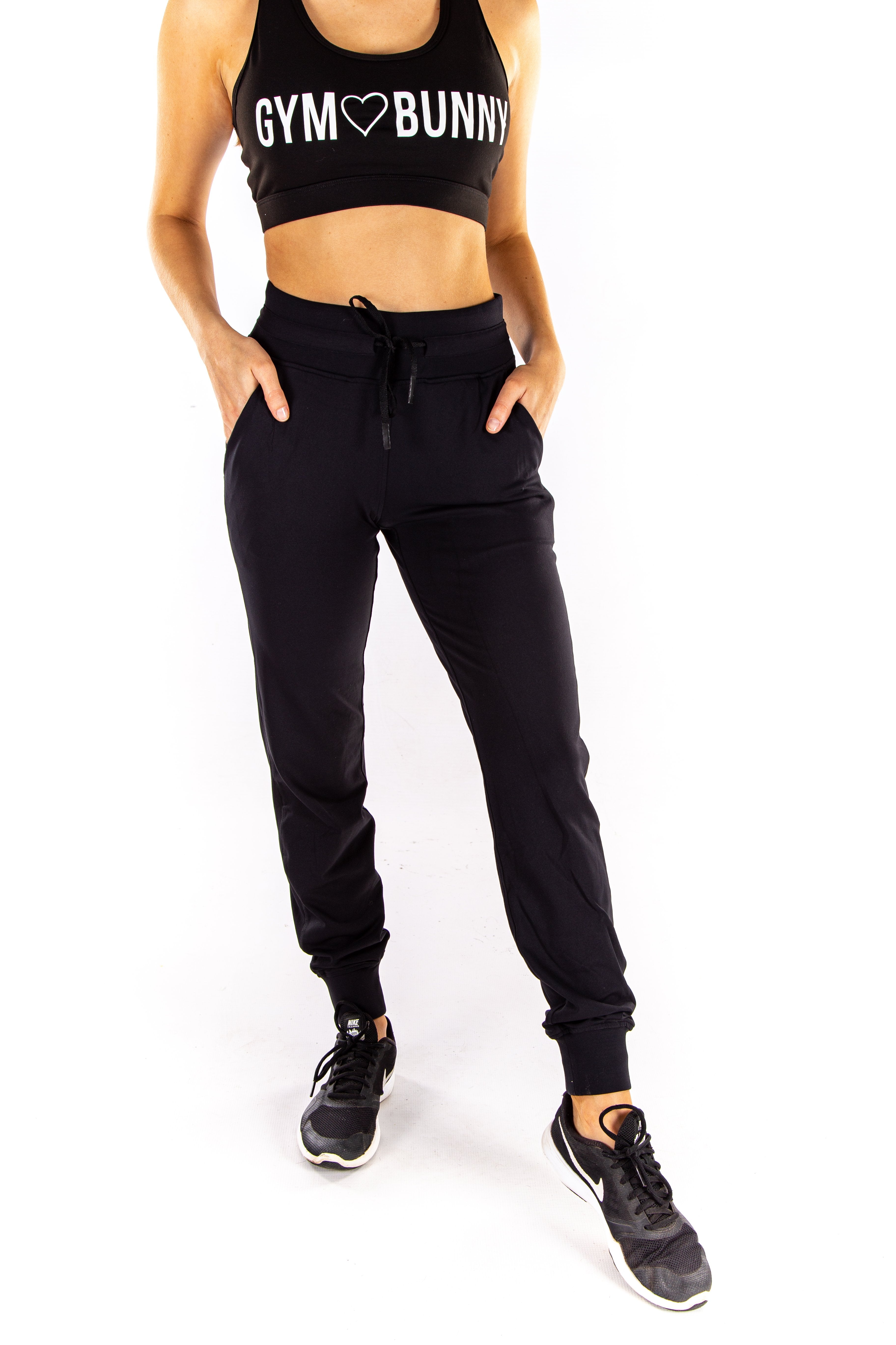 Image of Form fit Joggers - Black