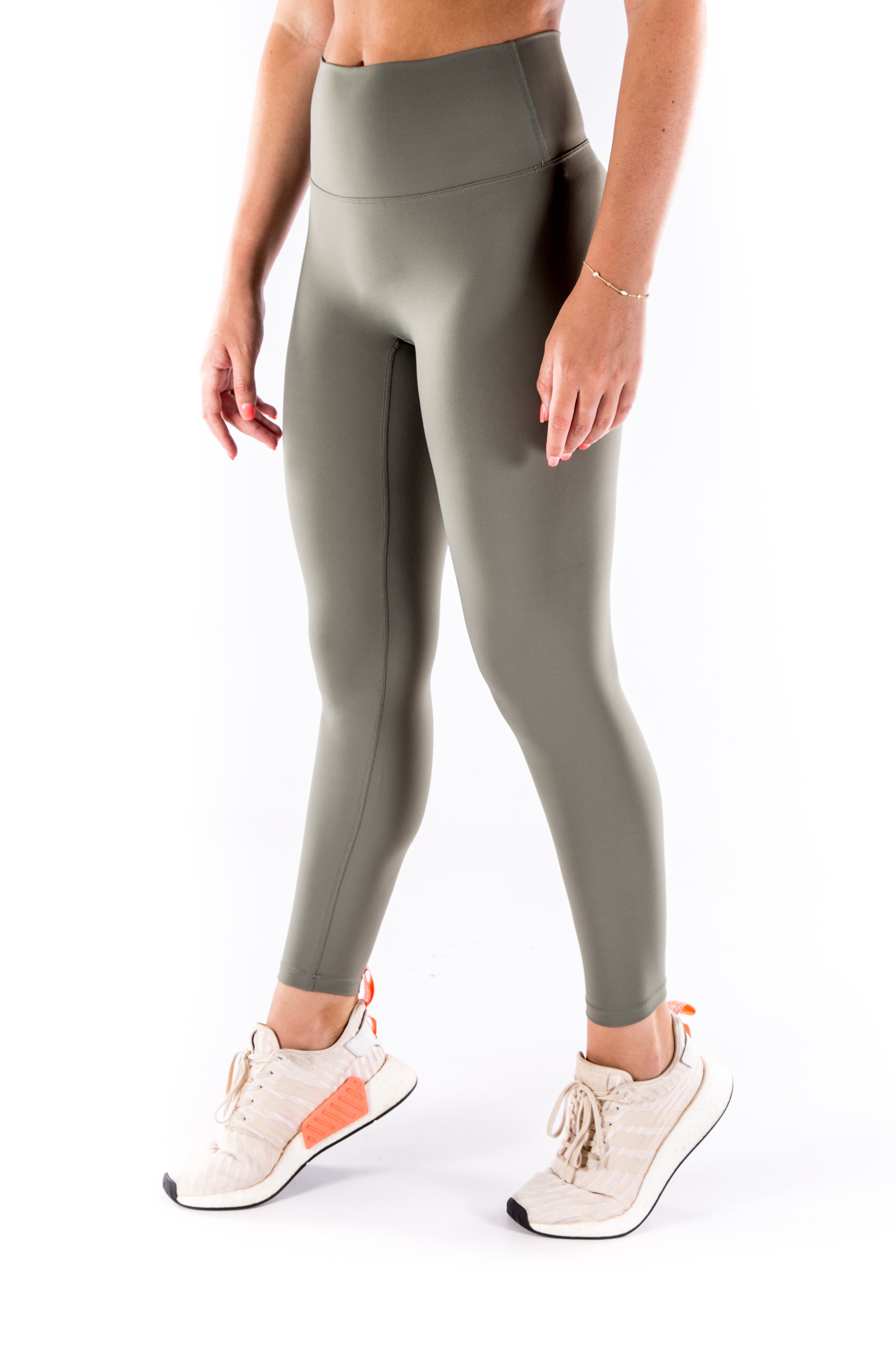 Image of Wonderfit Lulu  - Buttery soft Yoga Pants- Olive