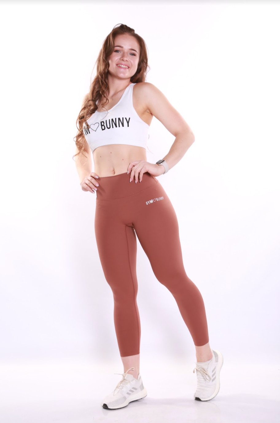 Image of Wondefit Gym Bunny Lulu  - Buttery  soft Yoga Pants- Brown