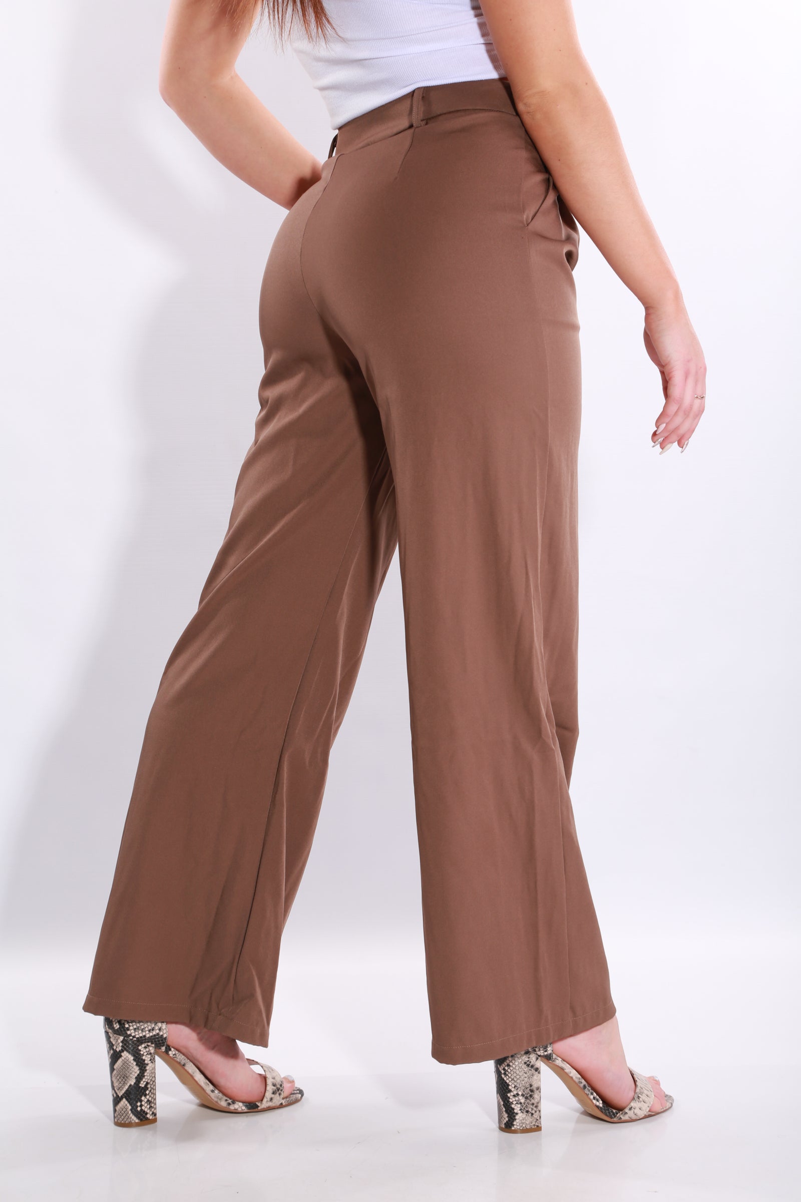 Image of GNT Wide leg pants - brown