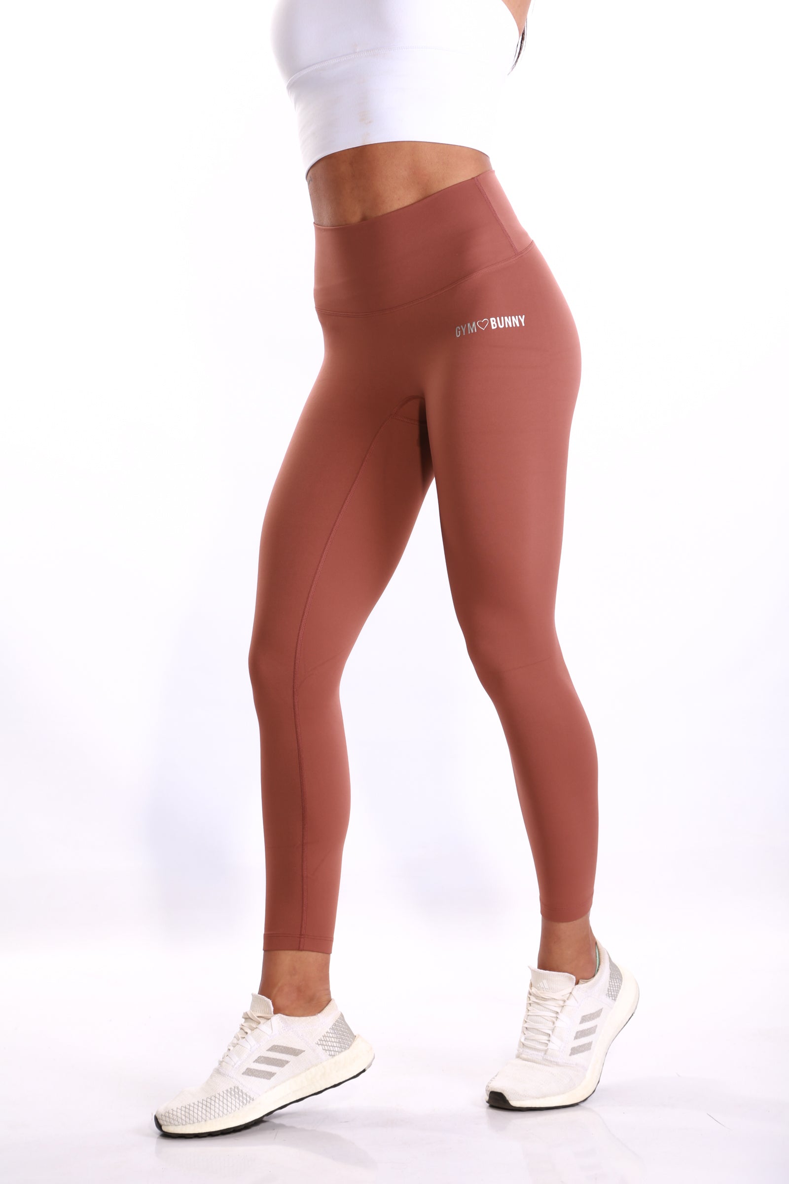 Image of Wondefit Gym Bunny Lulu  - Buttery  soft Yoga Pants- Brown